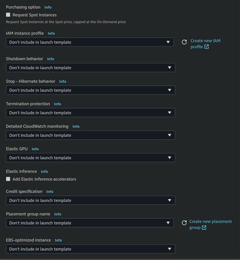 Description of Tools and Technologies for Launch Configurations and Templates