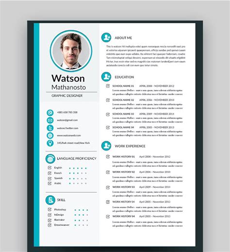 Top 5 Adobe Indesign Resume Templates