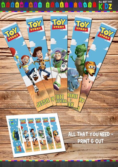 Toy Story Disney Bookmarks