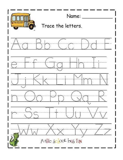 Tracing Letters