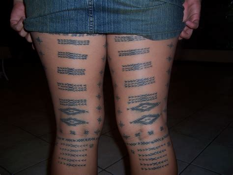 Description of Traditional Samoan Tattoos