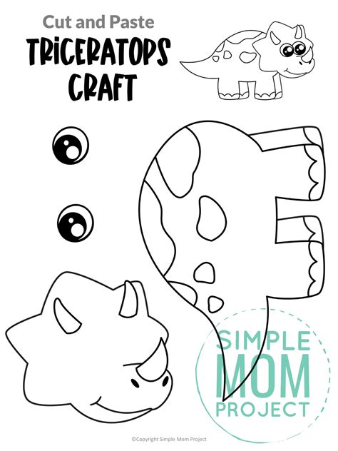 Triceratops Craft