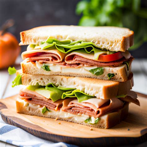 Turkey Club Sandwich Box