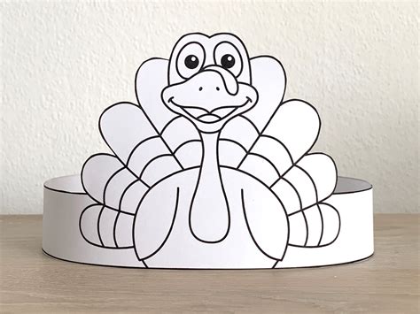 Turkey Hat Printable Template Image 5