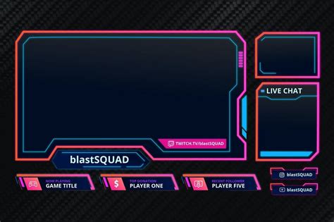 Twitch Overlay Template 10