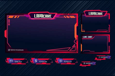 Twitch Overlay Template 2