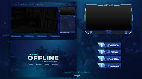 Twitch Overlay Template 5