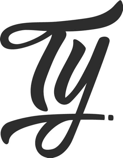 Ty Logo Print 10