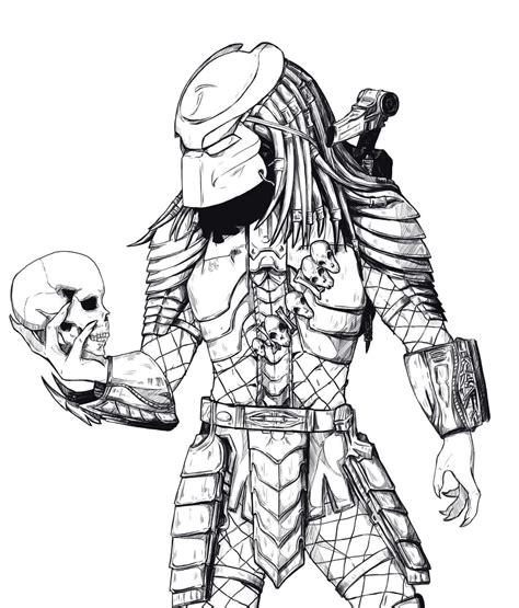 Types of predator coloring pages for kids and adults