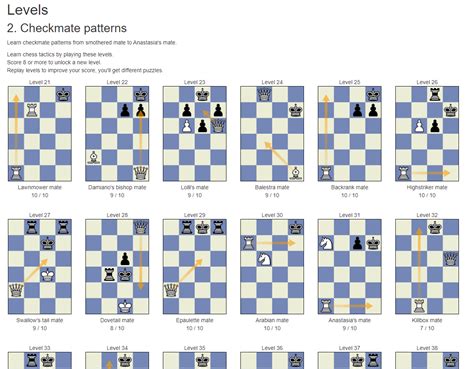 Types of Chess Puzzles