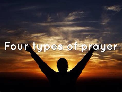 Types of Prayers