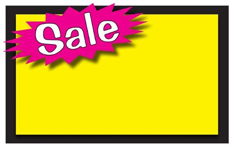 Types of Printable Sale Signs