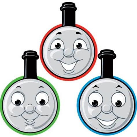 Types of Thomas Train Face Printable Free Resources