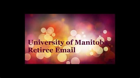 UMR Mailing Introduction