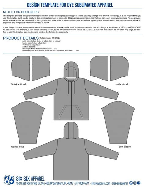 Understanding Print Hoodie Templates