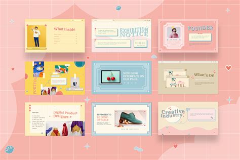 Unique Cute PowerPoint Templates