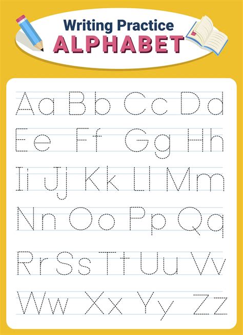 Effective Use of Alphabet Trace Sheets