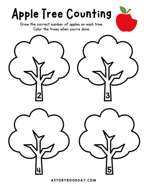 Using Apple Tree Printables in Education