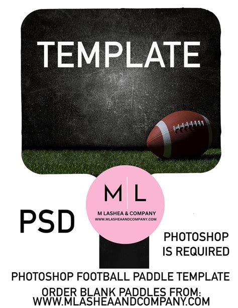 Using Football Templates In Photoshop