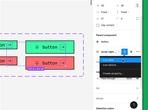 Using Frames and Components in Figma