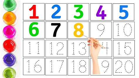 Using Free Printable Numbers in the Classroom