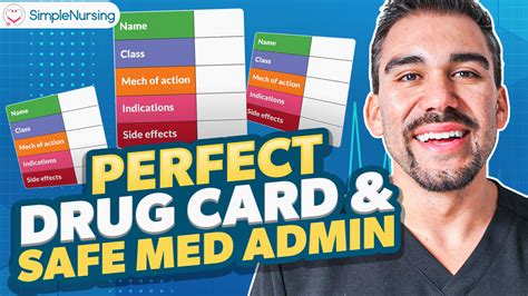 Using Nursing Drug Cards