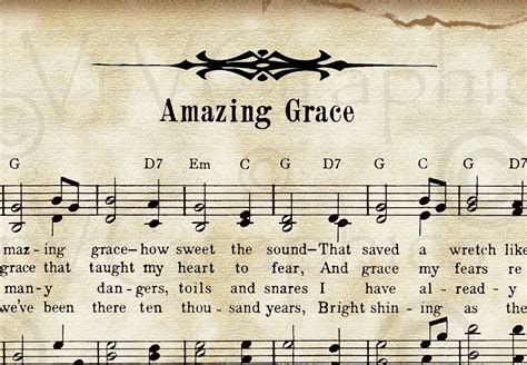 Ways to Use Printable Amazing Grace Words