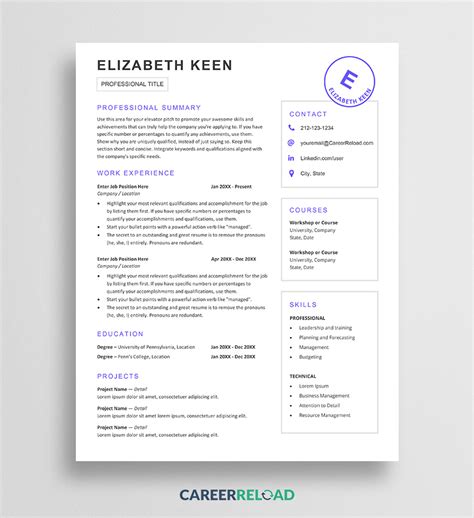 Using Resume Templates Effectively