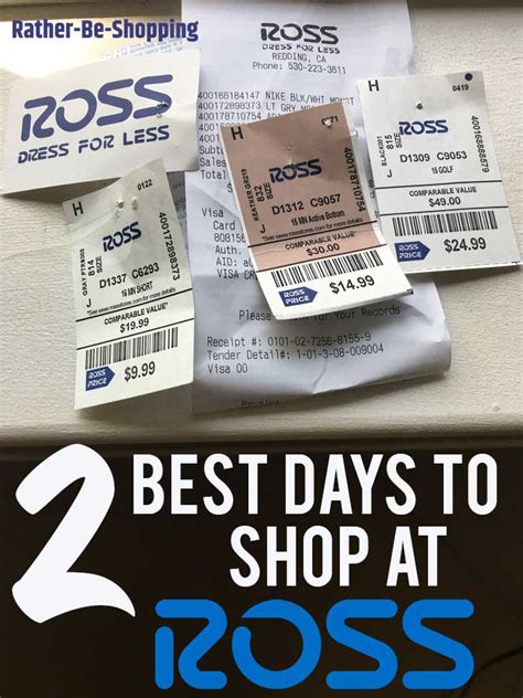 Using Ross Coupons