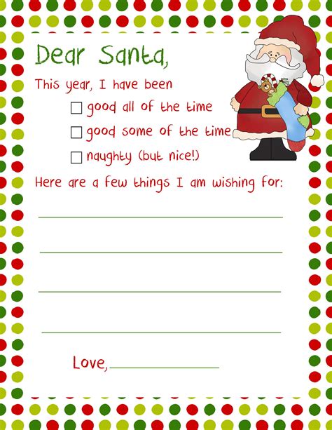 Using Santa Letter Templates