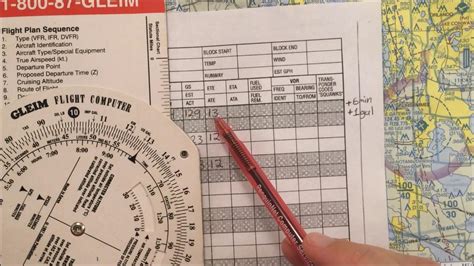 VFR Nav Log Tips