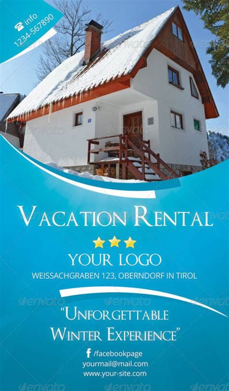 Vacation Rental Flyer Example