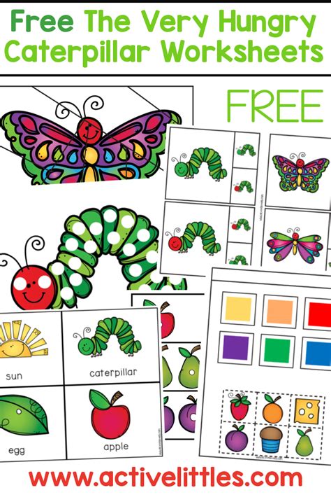 Very Hungry Caterpillar Worksheet