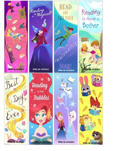 Vintage Disney Bookmarks