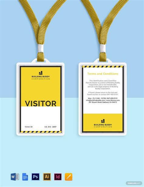 Visitor ID Template