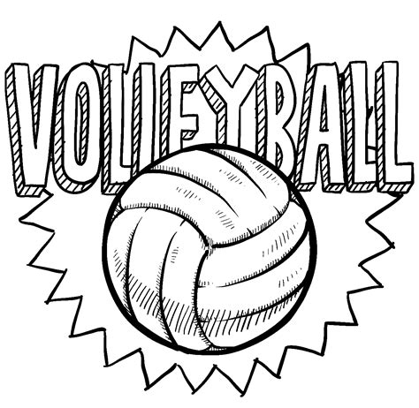 Volleyball Team Playing