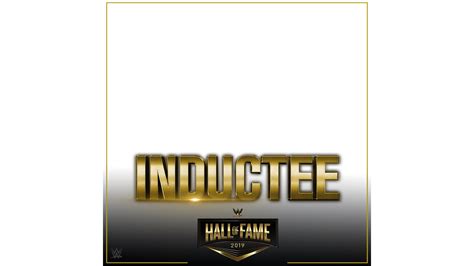 WWE Hall of Fame Ticket Template