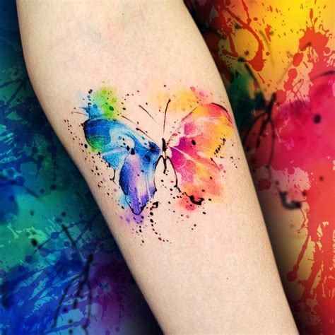 Watercolor Tattoo Design