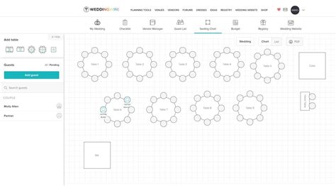 Wedding Seating Chart Tool