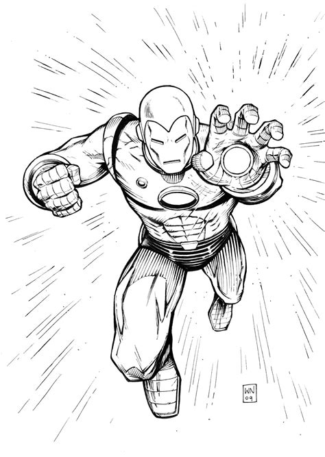 Where to Find Iron Man Coloring Pages