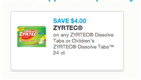 Where to Find Zyrtec Coupons