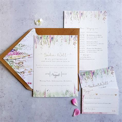 Whimsical Wedding Invitation