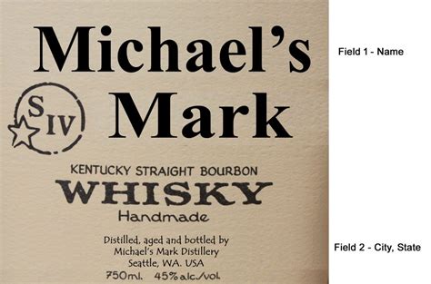 Whiskey Barrel-Aged Makers Mark Label