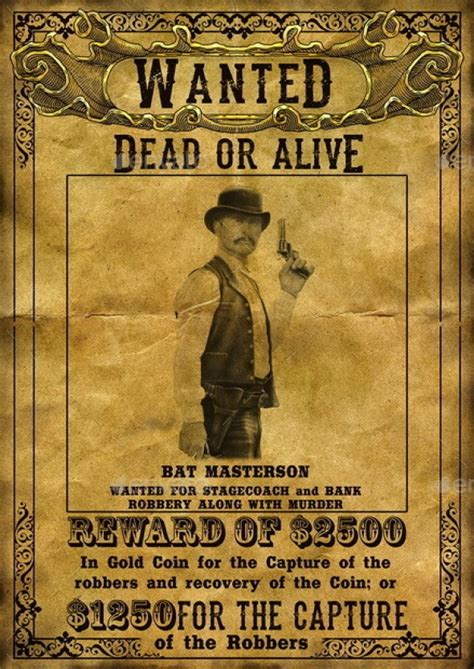 Wild West Wanted Poster Image 5