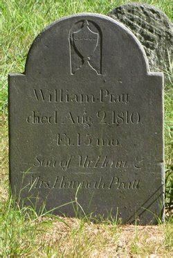 William Pratt's Memorial