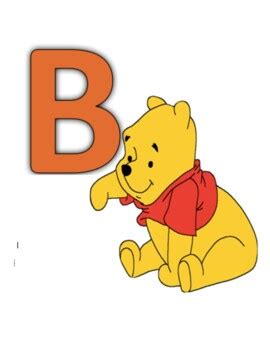 Winnie the Pooh Alphabet Flashcards