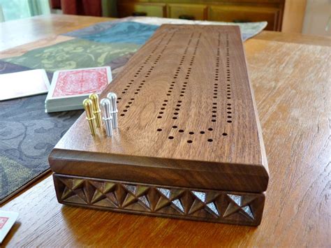 Wooden Cribbage Board