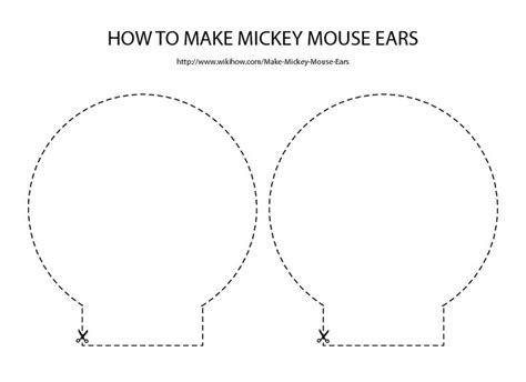 Working Mechanism of Mickey Mouse Ears Template