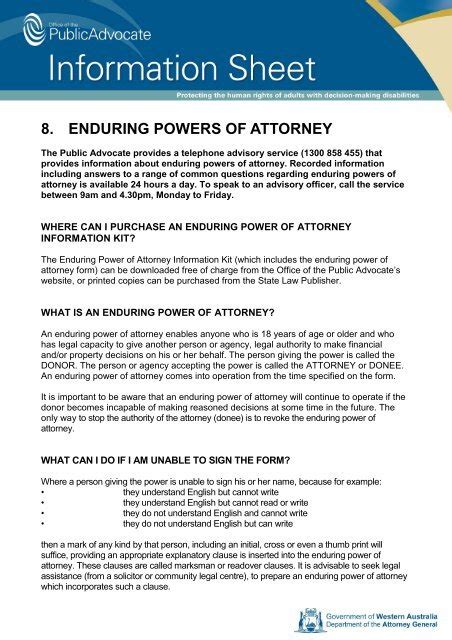 Working Mechanisms of Power of Attorney