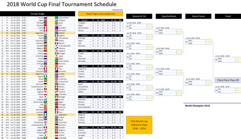 World Cup Excel Template Example 10